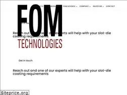 Sites similar to fomtechnologies.com