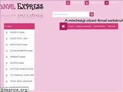 Sites similar to fonalexpress.hu