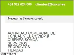 Sites similar to foncal.es