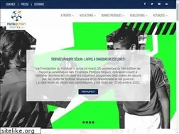 Sites similar to fondactiondufootball.com