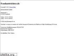 Sites similar to fondanttrichter.de