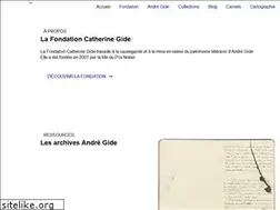 Sites similar to fondation-catherine-gide.org