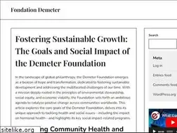Sites similar to fondation-demeter.com