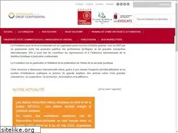 Sites similar to fondation-droitcontinental.org