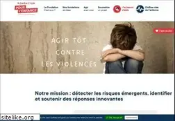 Sites similar to fondation-enfance.org