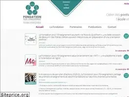 Sites similar to fondation-enseignement.be