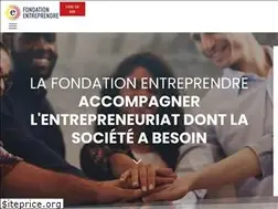 Sites similar to fondation-entreprendre.org