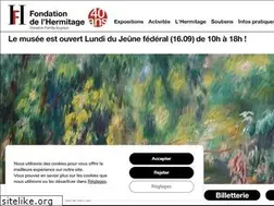 Sites similar to fondation-hermitage.ch