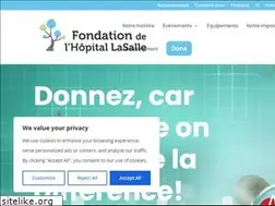 Sites similar to fondation-hopital-lasalle.ca