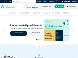 Sites similar to fondationalphabetisation.org