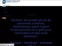 Sites similar to fondationbanquepopulaire.fr