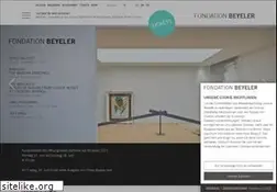 Sites similar to fondationbeyeler.ch