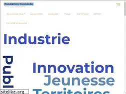 Sites similar to fondationconcorde.com