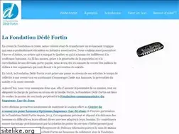Sites similar to fondationdedefortin.com