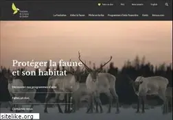 Sites similar to fondationdelafaune.qc.ca