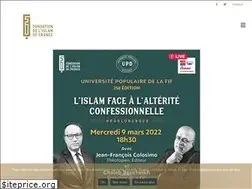 Sites similar to fondationdelislamdefrance.fr