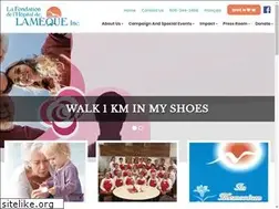 Sites similar to fondationhopitallameque.ca