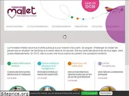 Sites similar to fondationmallet.fr