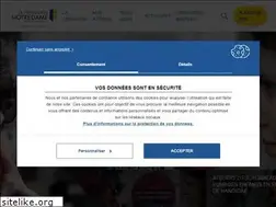 Sites similar to fondationnotredame.fr