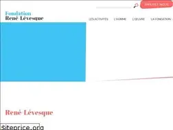 Sites similar to fondationrene-levesque.org