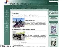 Sites similar to fondationresistance.org