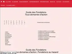 Sites similar to fondations.org