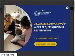 Sites similar to fondationsaintegenevieve.org