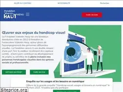 Sites similar to fondationvalentinhauy.fr