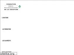 Sites similar to fondationvocation.org