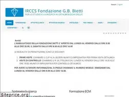 Sites similar to fondazionebietti.it