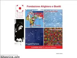 Sites similar to fondazioneboetti.it