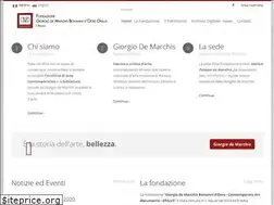 Sites similar to fondazionedemarchis.it