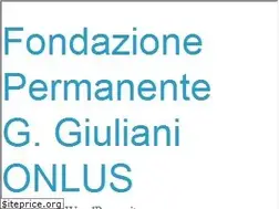 Sites similar to fondazionegiuliani.it