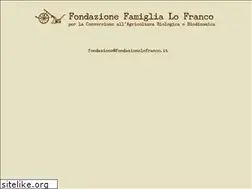 Sites similar to fondazionelofranco.it