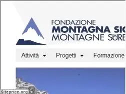 Sites similar to fondazionemontagnasicura.org