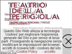 Sites similar to fondazioneteatrodellapergola.it