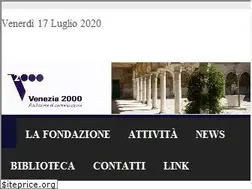 Sites similar to fondazionevenezia2000.org