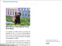 Sites similar to fonddelanoye.fr
