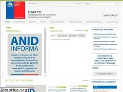Sites similar to fondecyt.cl