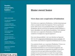 Sites similar to fonder-construire-habiter.ch