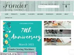 Sites similar to fondersewing.com