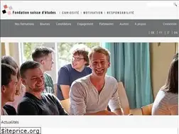 Sites similar to fondetudes.ch