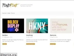 Sites similar to fondfont.com