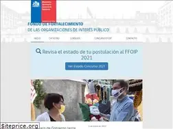 Sites similar to fondodefortalecimiento.gob.cl
