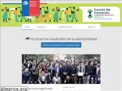 Sites similar to fondodemedios.gob.cl