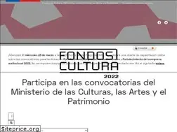 Sites similar to fondosdecultura.cl