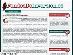 Sites similar to fondosdeinversion.es