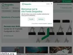 Sites similar to fondsdesjardins.com