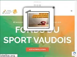 Sites similar to fondsdusportvaudois.ch
