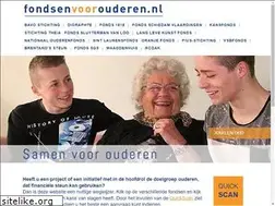 Sites similar to fondsenvoorouderen.nl